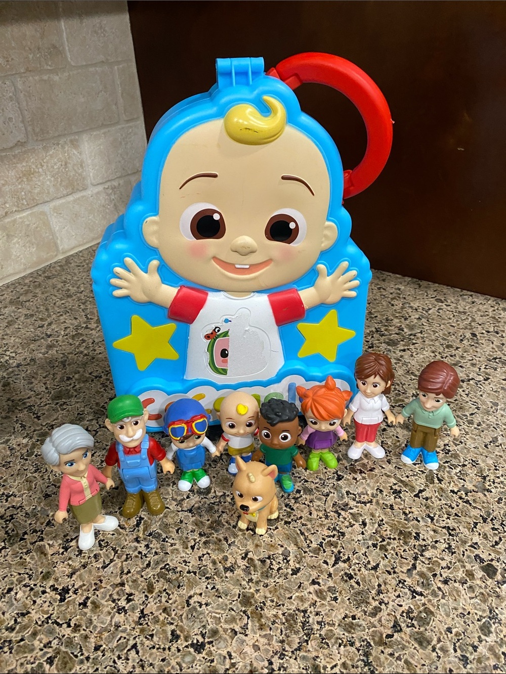 Coco melon Carry Case Playset with Assorted Figures
